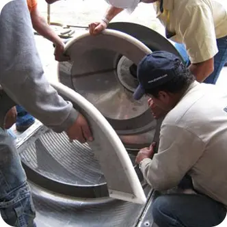 Equipo DYSAC trabajando