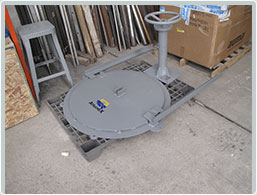 Compuertas Miller montaje a mural