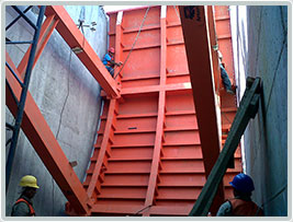 Dysac compuertas radiales accionamientos