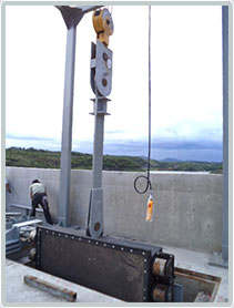 Dysac compuerta rodante montaje