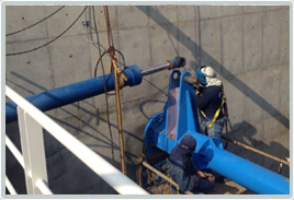 Dysac compuerta tipo sector materiales